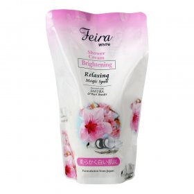 White Sakura Shower Cream Refill (450ml)