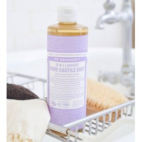 Pure Castile Liquid Soap Lavender (473ml)