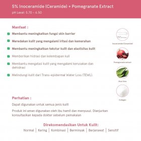 5% Inoceramide (Ceramide) + Pomegranate Extract Face Serum (12ml)