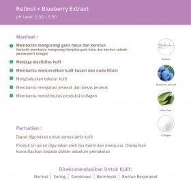 Retinol + Blueberry Extract Face Serum (12ml)