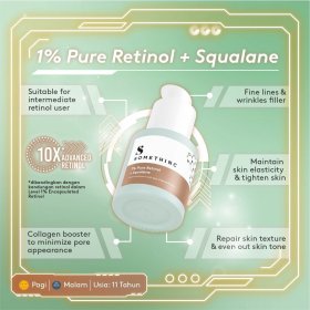 1% Pure Retinol + Squalane (20ml)