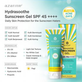 Hydrasoothe Sunscreen Gel SPF45 PA++++