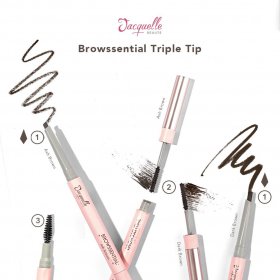 Browssential Multitasking Eyebrow Pencil 3in1 - Ash Brown