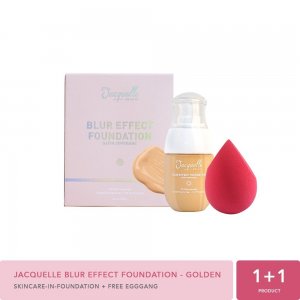 Blur Effect Foundation with Beauty Sponge - Golden