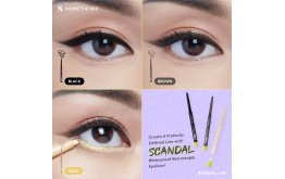 SCANDAL Waterproof Retractable Eyeliner - Gold