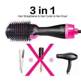 Hair Blow Auto Rotating Air Styler - 3in1 Catok HairDry & Curler