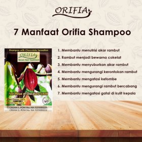 Orifia Shampoo Brown Hair Treatment (20 sachet)