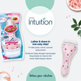 Intuition Kit - Advance Moisture Polkadot (4 Blades Vit E & Shea Butter)
