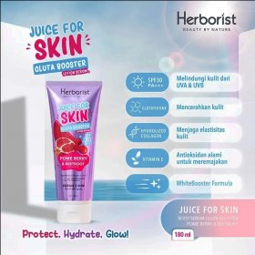 Juice For Skin Gluta Booster Lotion Serum - Pome Berry & Beetroot (180ml)